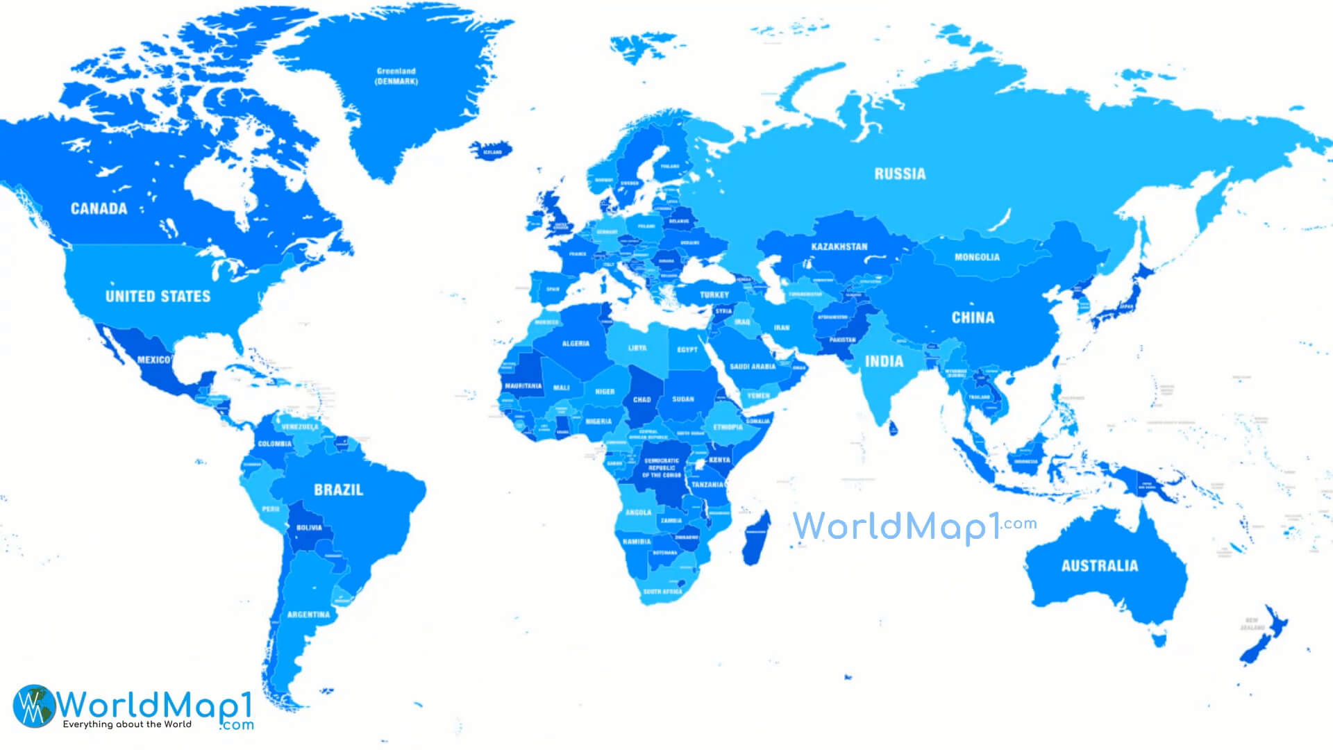 World Countries and Europe Map